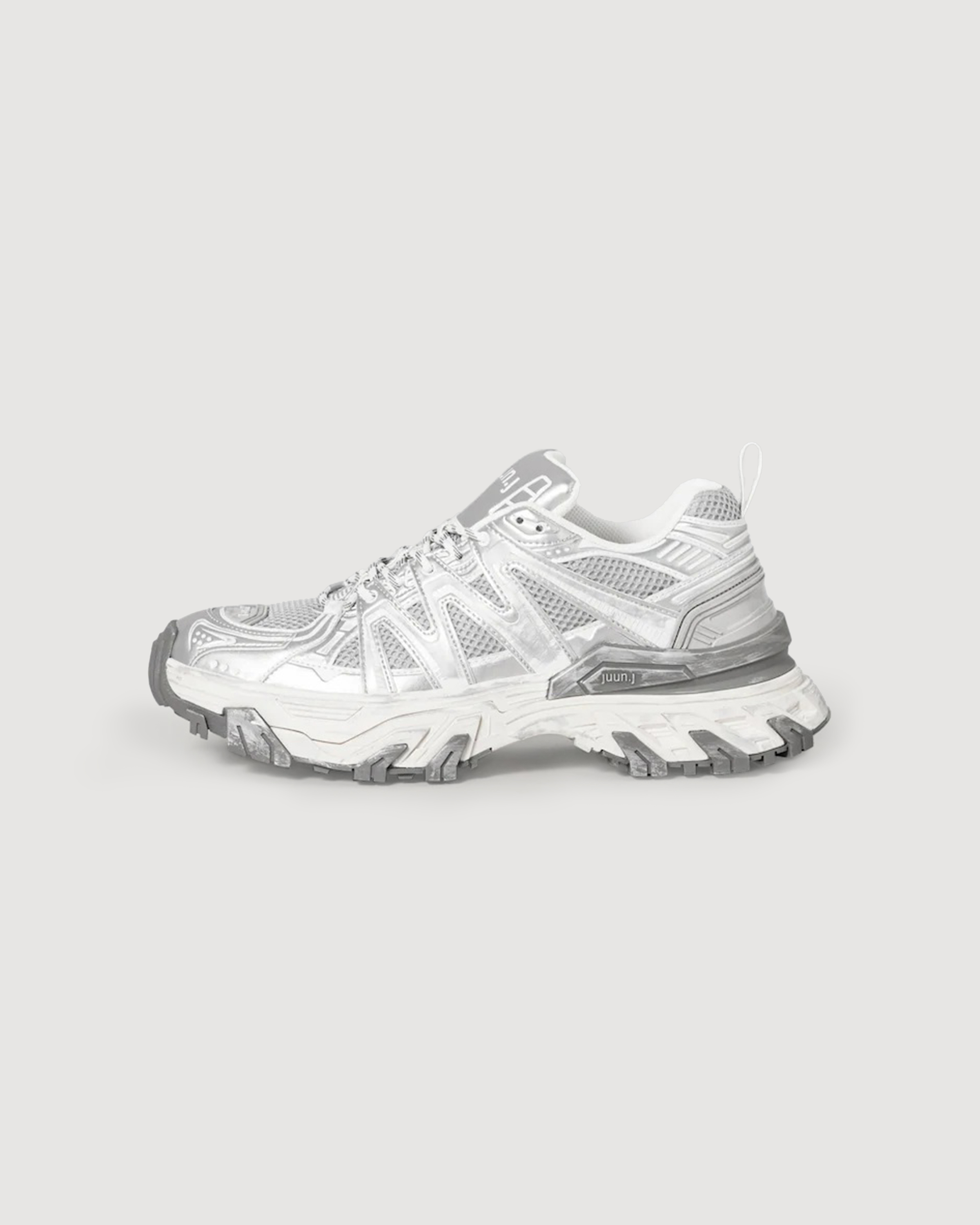Synthetic leather trainer shoes